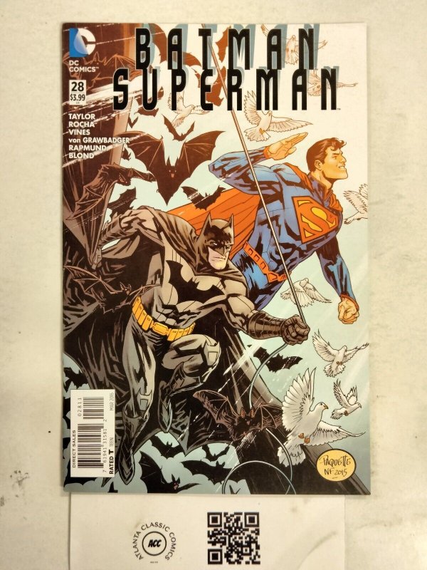 Superman/Batman #28 (DC Comics), raw comic book in NM condition — front cover