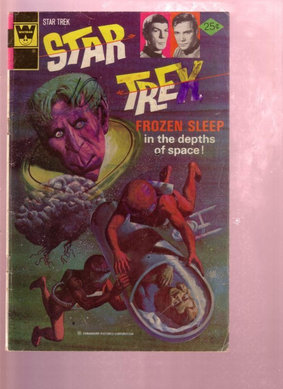 Star Trek #39 (Gold Key, 1976), raw, ungraded comic book — front cover