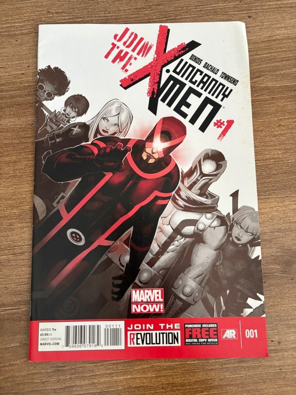 Lot of 8 Uncanny X-Men Marvel Comic Books # 1 2 3 4 5 6 12 13 Vf-Nm 5 J325, raw comic book in NM condition — front cover