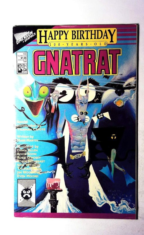 Happy Birthday Gnatrat #1 (1990), raw, ungraded comic book — front cover