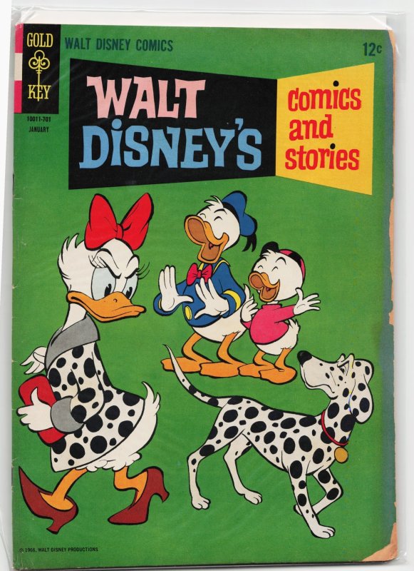 Walt Disney's Comics and Stories #316 (Gold Key, 1967), raw, ungraded comic book — front cover