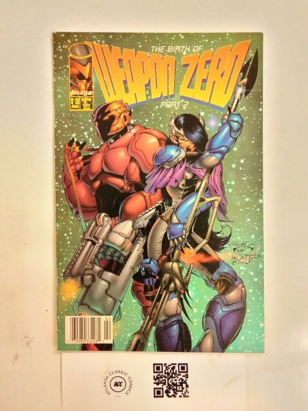 Weapon Zero #T-3 Vf-Nm Image Comic Book 24 TJ76, raw comic book in NM condition — front cover