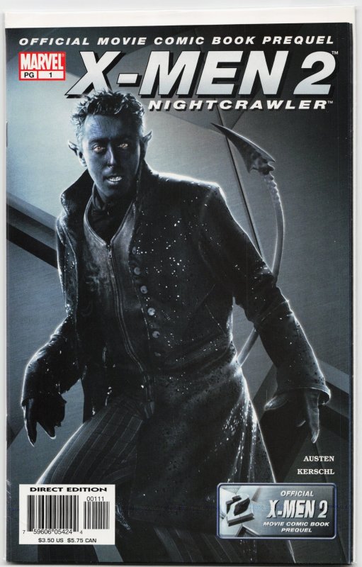 X-Men #2 (Marvel Comics, 2003), raw, ungraded comic book — front cover