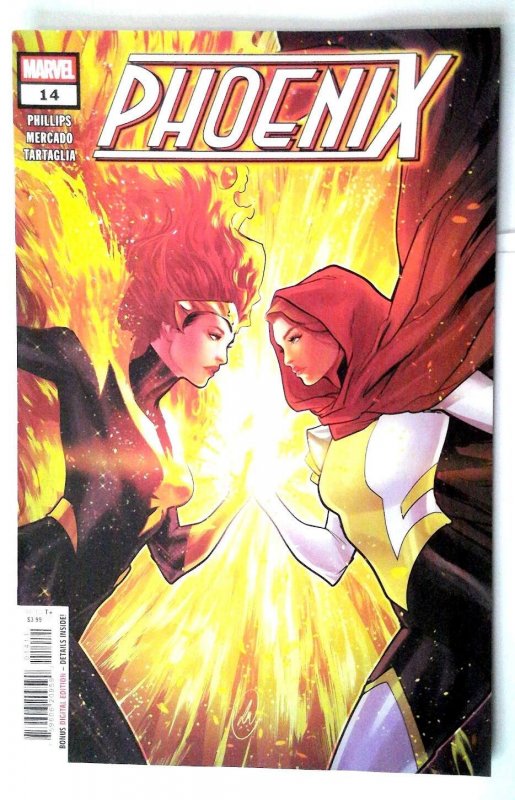 Phoenix #14 (Marvel Comics, 2025), raw comic book in NM 9.4 condition — front cover