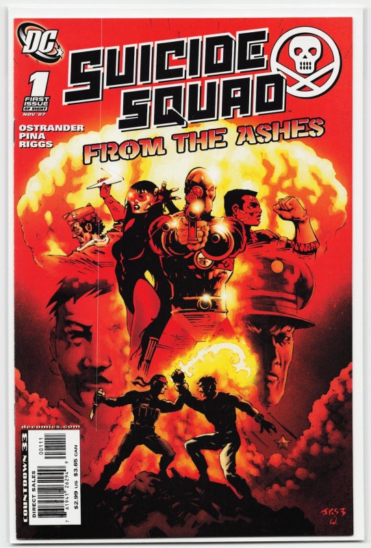 Suicide Squad #1 (DC Comics, 2007), raw, ungraded comic book — front cover