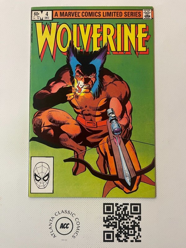 Wolverine #4 (Marvel Comics), raw comic book in NM condition — front cover