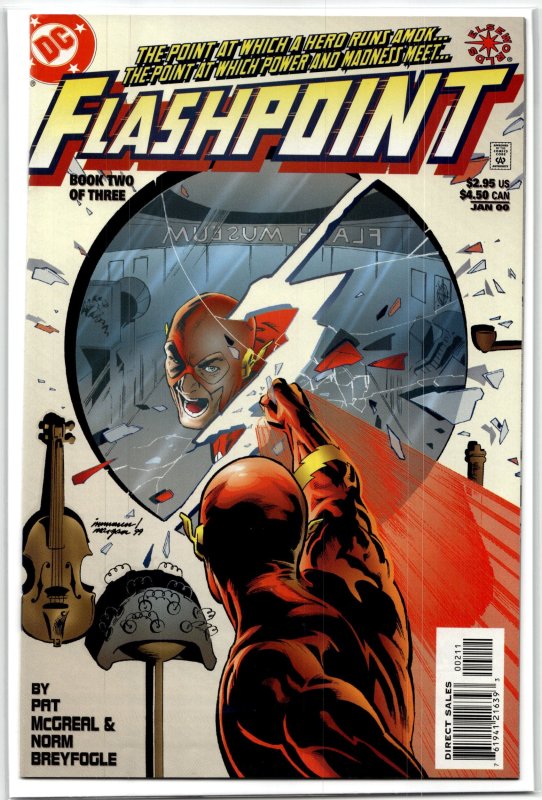 Flashpoint #2 (DC Comics, 2000), raw, ungraded comic book — front cover
