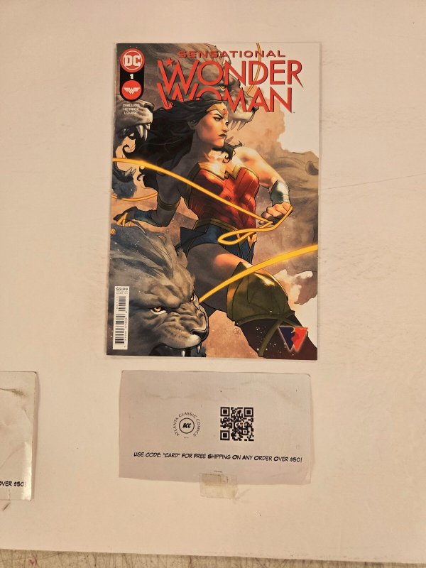 Sensational Wonder Woman #1 (DC Comics), raw comic book in NM condition — front cover