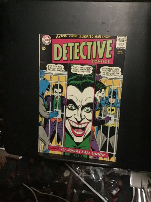 Detective Comics #332 (DC Comics, 1964), raw comic book in FN+ condition — front cover