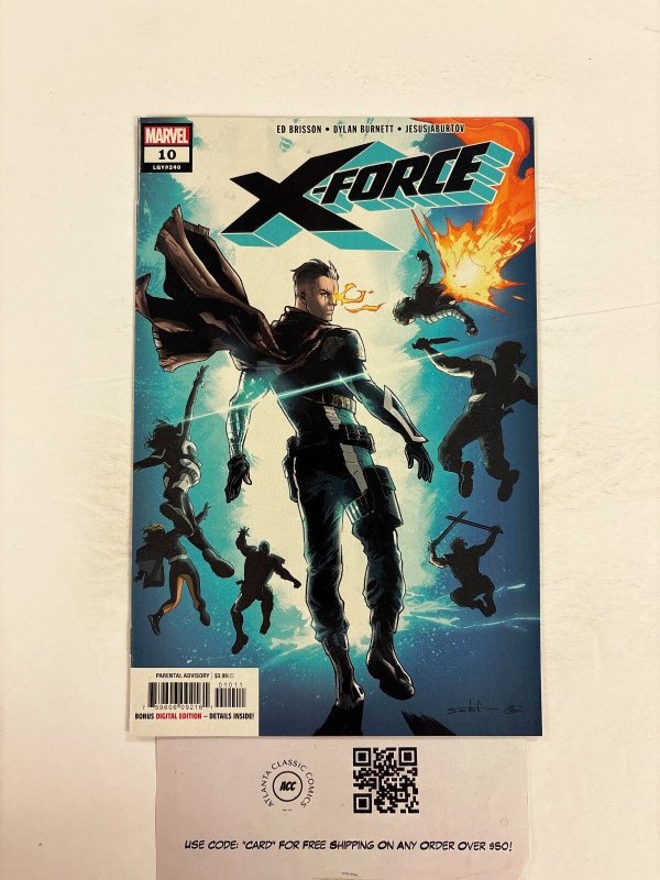 X-Force #10 (Marvel Comics, 2019), raw comic book in NM condition — front cover