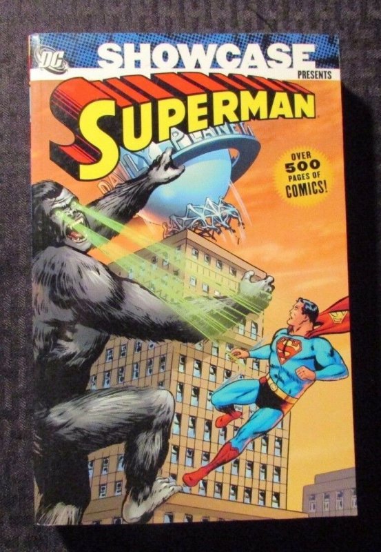 2006 DC Showcase Superman v.2 TPB SC VF 8.0 1st Printing (DC Comics, 2006), raw comic book in VF 8.0 condition — front cover