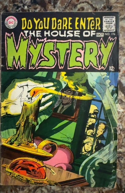 House of Mystery #176 (DC Comics, 1968), raw, ungraded comic book — front cover