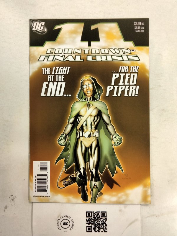 Countdown to Final Crisis #11 (DC Comics), raw comic book in NM condition — front cover