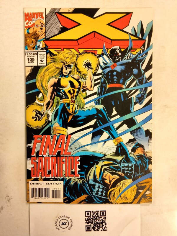 X-Force #105 (Boom! Studios), raw comic book in NM condition — front cover
