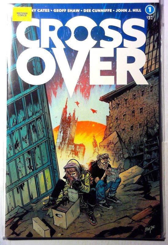 Crossover #1 (Image Comics, 2020), raw, ungraded comic book — front cover