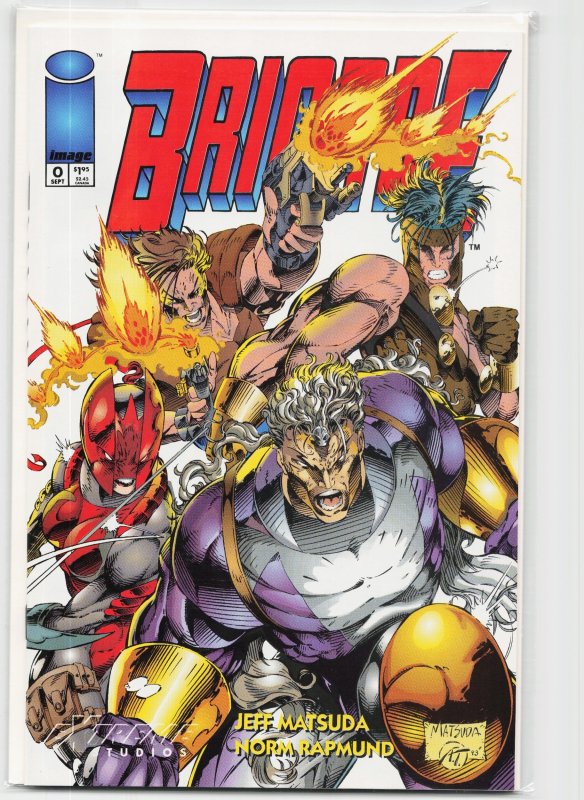 Brigade #0 (Image Comics, 1993), raw, ungraded comic book — front cover