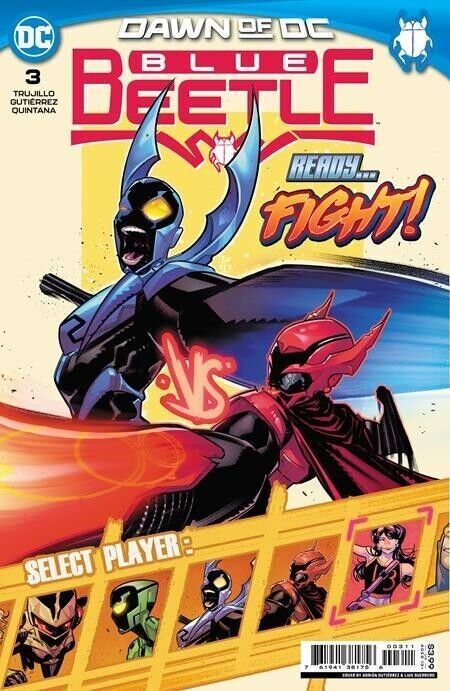 Blue Beetle #3 (DC Comics, 2023), raw comic book in NM condition — front cover