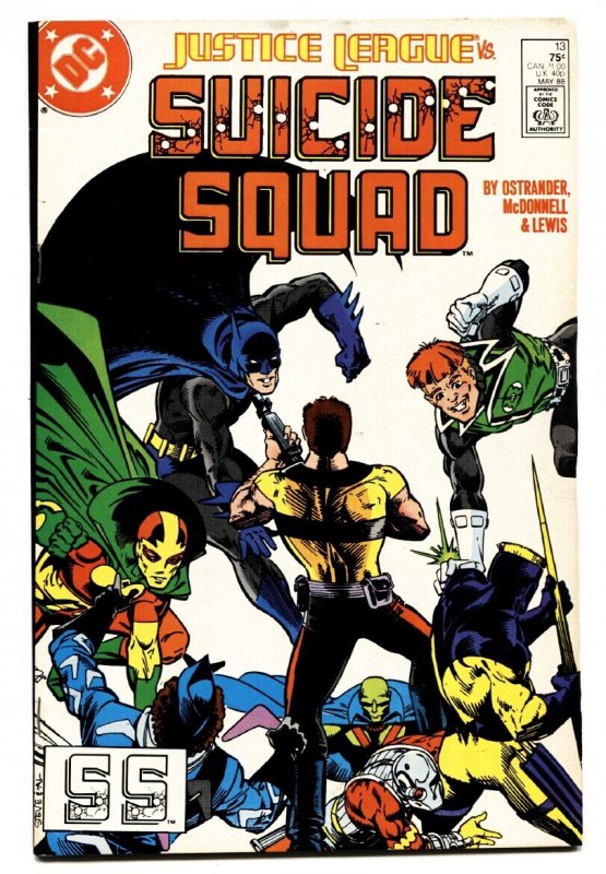 Suicide Squad #13 (DC Comics, 1988), raw comic book in VF condition — front cover
