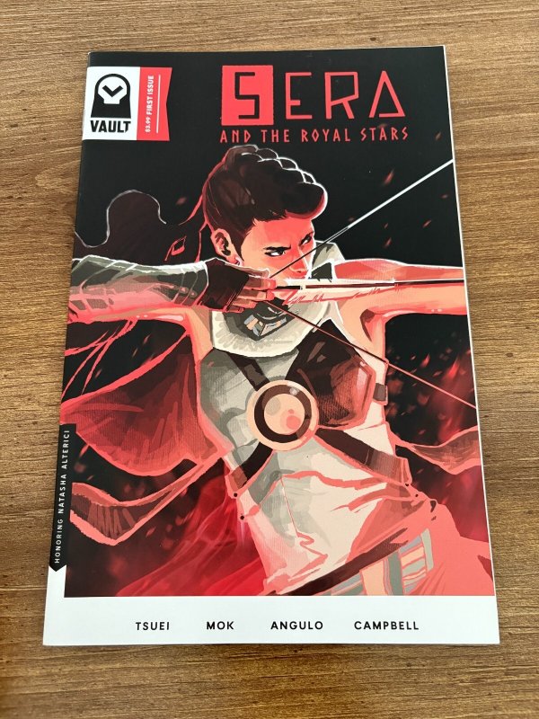 Sera & the Royal Stars #1, raw comic book in NM condition — front cover