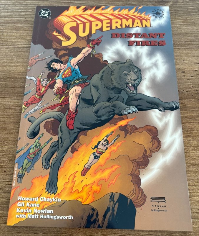Superman Distant Fires DC Comics Graphic Novel Comic Book Elseworlds #1, raw, ungraded comic book — front cover