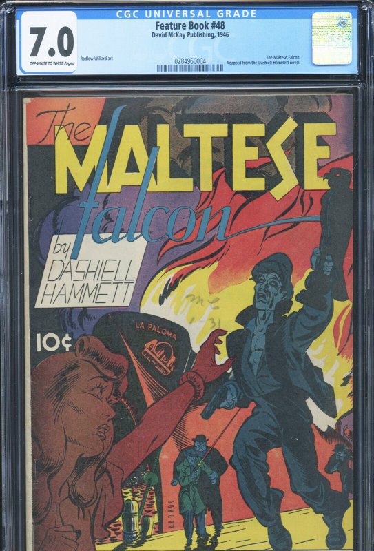 Feature Book #48, raw comic book in 7.0 condition — front cover