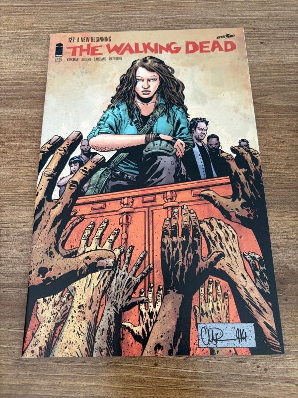 The Walking Dead #127 (Image Comics, 2014), raw comic book in NM condition — front cover