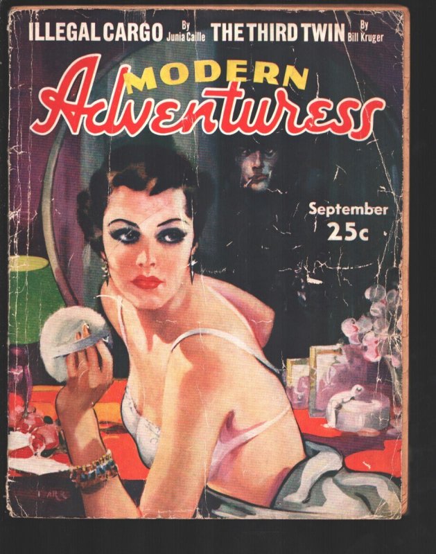 Modern Adventuress #4, raw, ungraded comic book — front cover