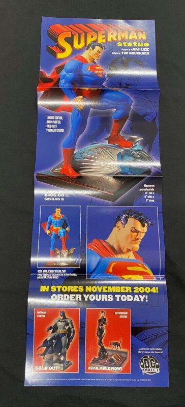 Superman Statue #2004 (DC Comics, 2004), raw comic book in VG/FN condition — front cover