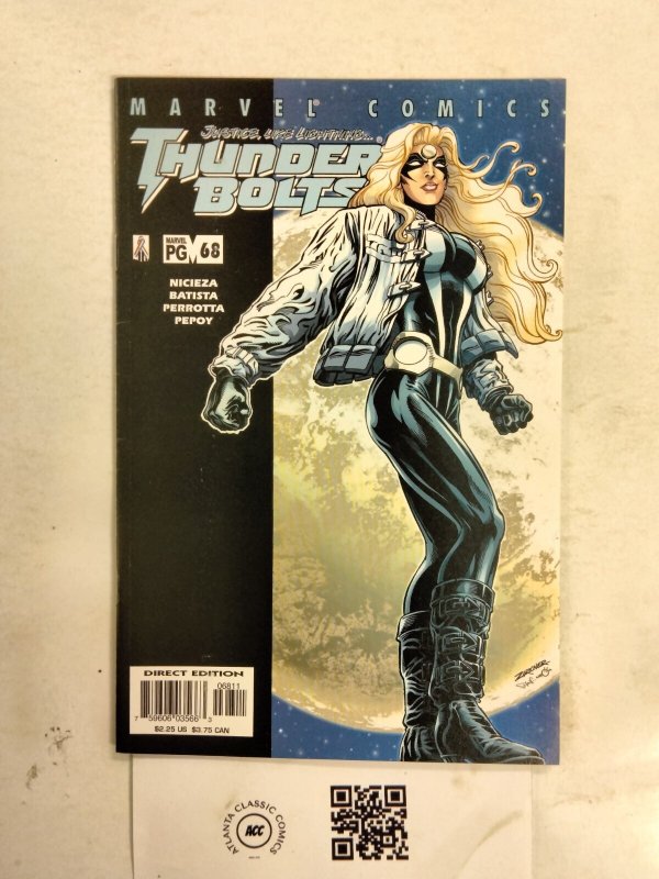 Thunderbolts #68 (Marvel Comics), raw comic book in NM condition — front cover