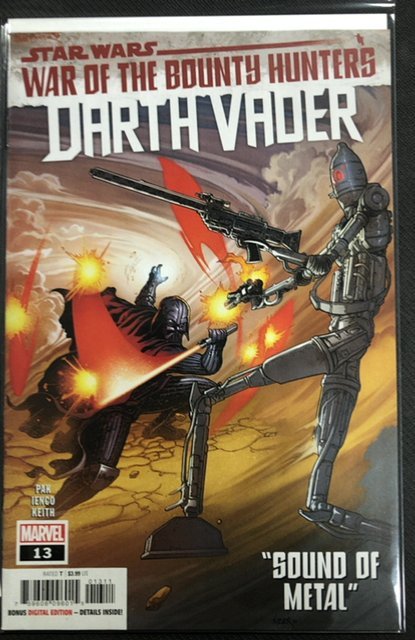Star Wars: Darth Vader #13 (2021), raw, ungraded comic book — front cover