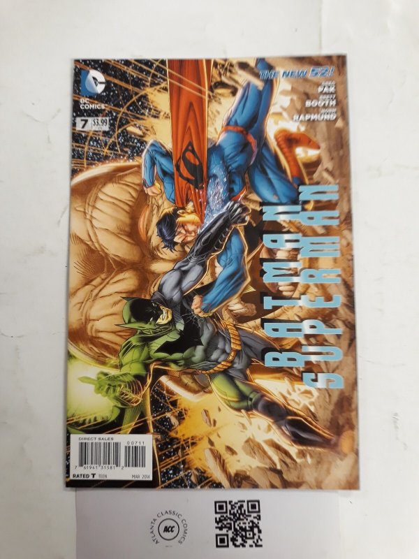 Batman Superman #7 (DC Comics, 2020), raw comic book in VF condition — front cover
