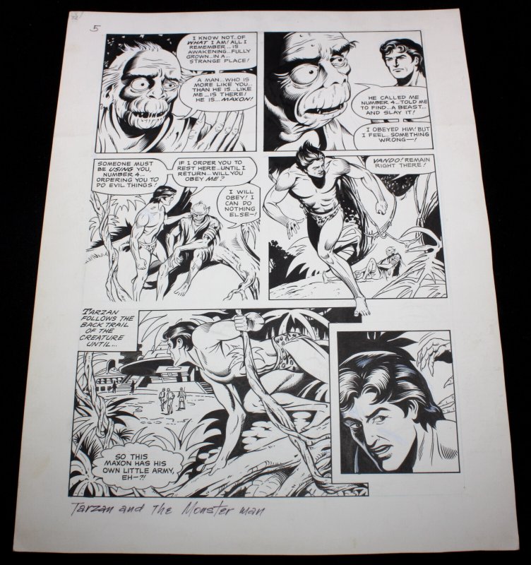 Tarzan Weekly #2 (1977), raw, ungraded comic book — front cover