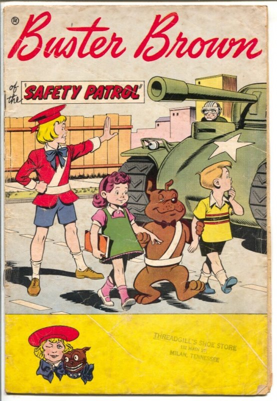 Buster Brown 1960-Custom Comics-shoe Store Giveaway-created by ACG Comics-Saf... (1960), raw, ungraded comic book — front cover