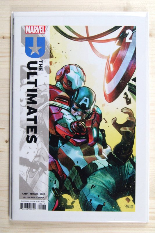 The Ultimates #2 (Marvel Comics, 2024), raw comic book in NM+ 9.6 condition — front cover