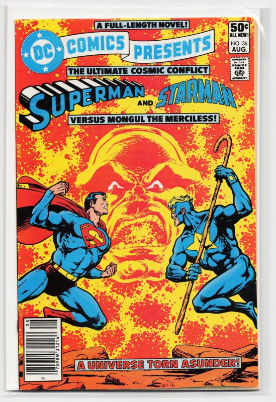 Presents #36 (DC Comics, 1981), raw, ungraded comic book — front cover
