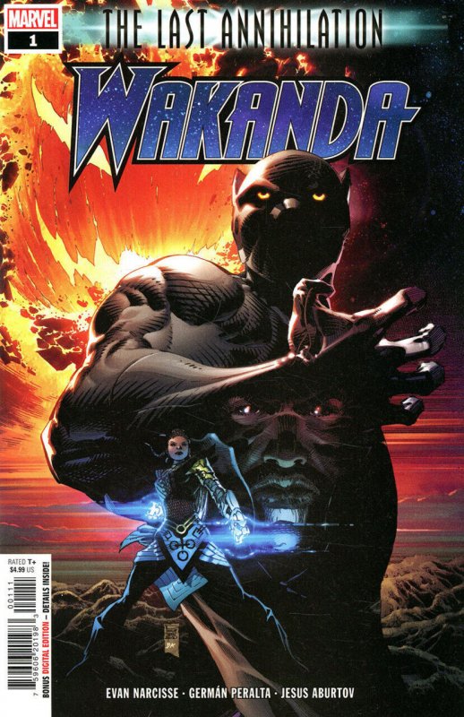 The Last Annihilation: Wakanda #1 (2021), raw comic book in VF/NM condition — front cover