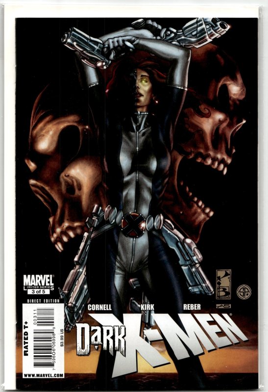 Dark X-Men #3 (2010), raw, ungraded comic book — front cover