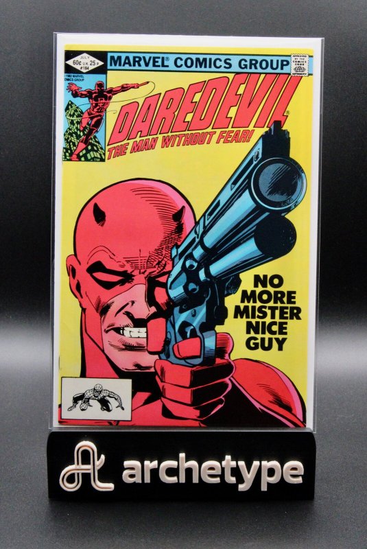 Daredevil #184 (Marvel Comics, 1982), raw, ungraded comic book — front cover
