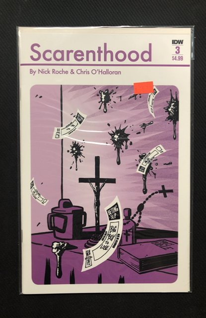 Scarenthood #3 (IDW Publishing, 2020), raw, ungraded comic book — front cover
