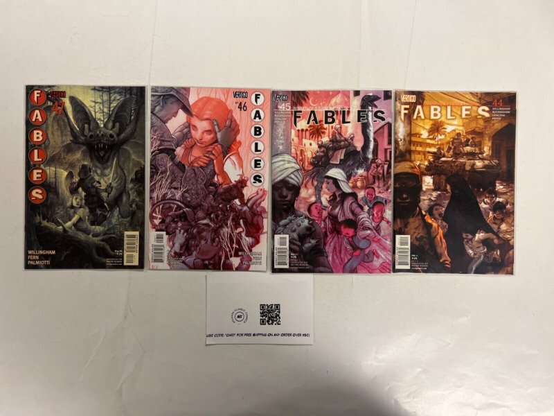 4 Fables DC Comic Books # 44 45 46 47 Batman Superman Wonder Woman 23 JS69, raw, ungraded comic book — front cover