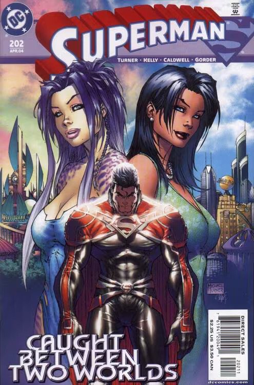 Superman (1987 DC) #202 (1987), raw, ungraded comic book — front cover