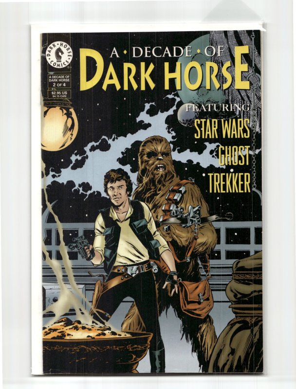 A Decade of Dark Horse #2 (Dark Horse Comics, 1996), raw, ungraded comic book — front cover