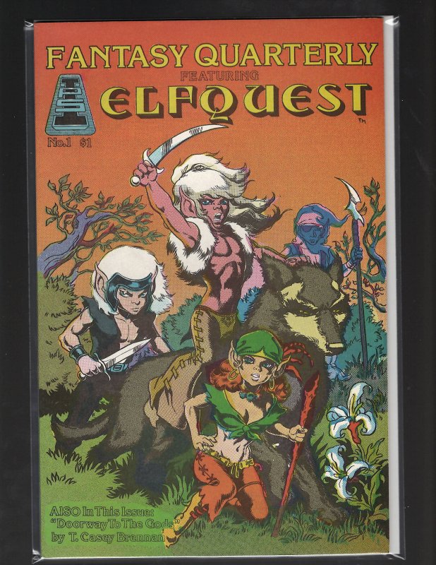 Fantasy Quarterly Elfquest #1 (1977), raw, ungraded comic book — front cover