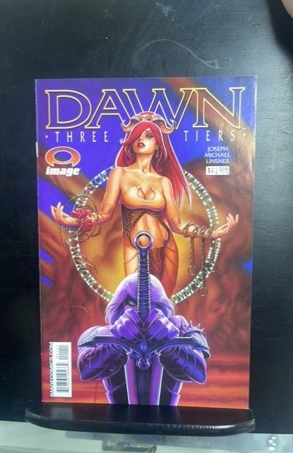 Dawn: Three Tiers #1 (2003), raw, ungraded comic book — front cover
