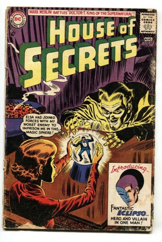 House of Secrets #61 (DC Comics, 1963), raw, ungraded comic book — front cover