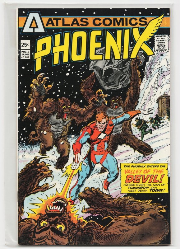 Phoenix #3 (1975), raw, ungraded comic book — front cover