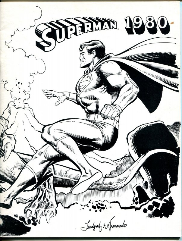 Superman #1 (DC Comics, 1979), raw comic book in VF condition — front cover