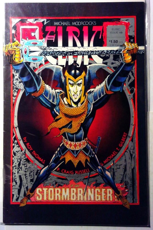 Elric #6 (1984), raw, ungraded comic book — front cover