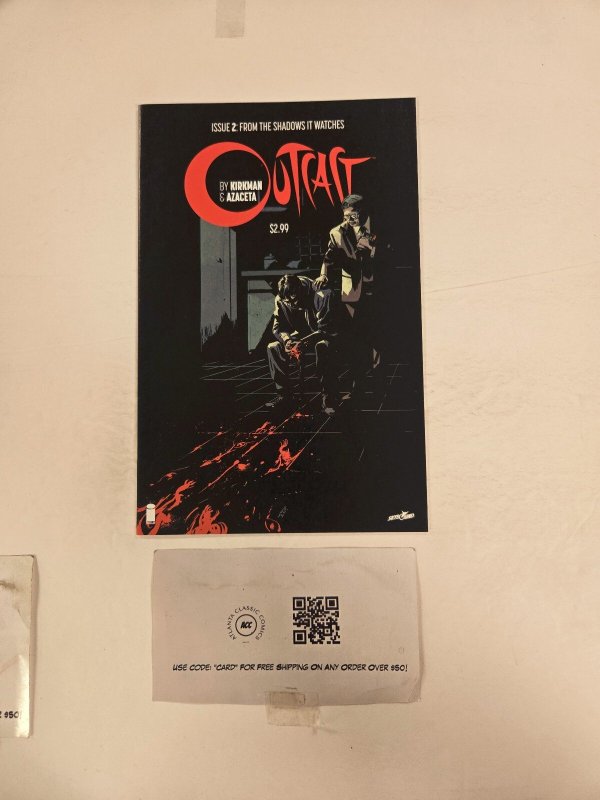 Outcast #2, raw comic book in NM condition — front cover