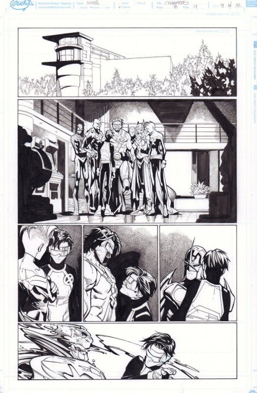 Champions #13 (Marvel Comics, 2017), raw, ungraded comic book — front cover